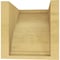 Ekena Millwork 7"W x 7"D x 7"H Wide Helena Rough Cedar Woodgrain TimberThane Corbel, Primed Tan CORUR07X07X07HELRCPR - alternate 3
